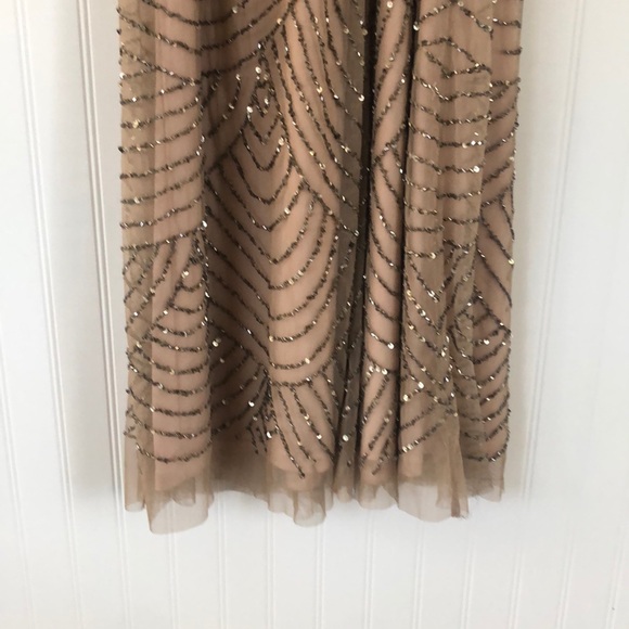 Adrianna Papell - Embellished Blouson Gown - Picture 6 of 12